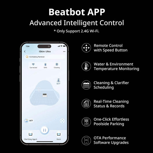 Beatbot iSkim Ultra Robotic Pool Skimmer